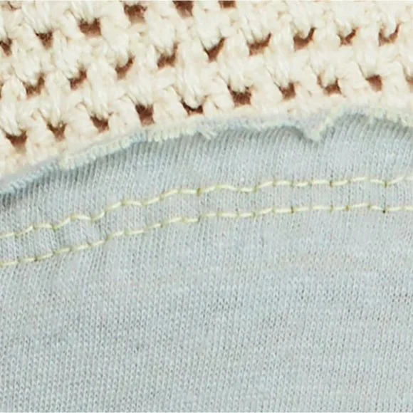 NEW FREE PEOPLE CROCHET TUNIC TOP - Picture 9 of 12